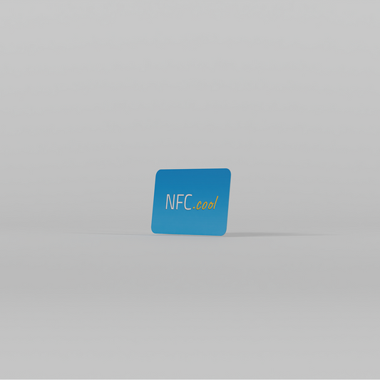 Rectangle Sticker Blue - NFC.cool